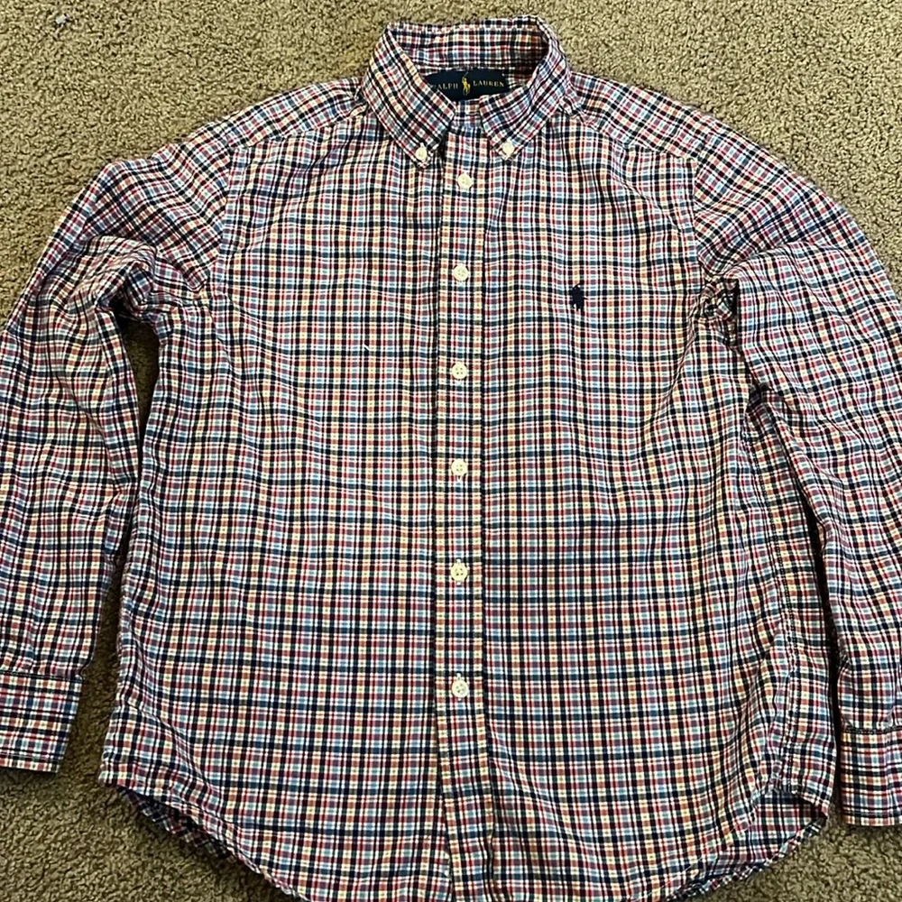 Ralph Lauren plaid ralph